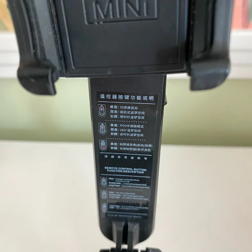 Like New Versatile Selfie Stick & Black Mini Tripod for Cameras with Remote